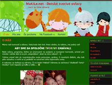 Tablet Screenshot of oslavy.makile.net