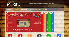 Desktop Screenshot of makile.net